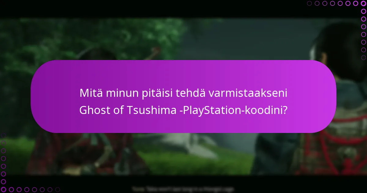 Mitkä digitaaliset lisäosat ovat saatavilla Ghost of Tsushima -pelissä?