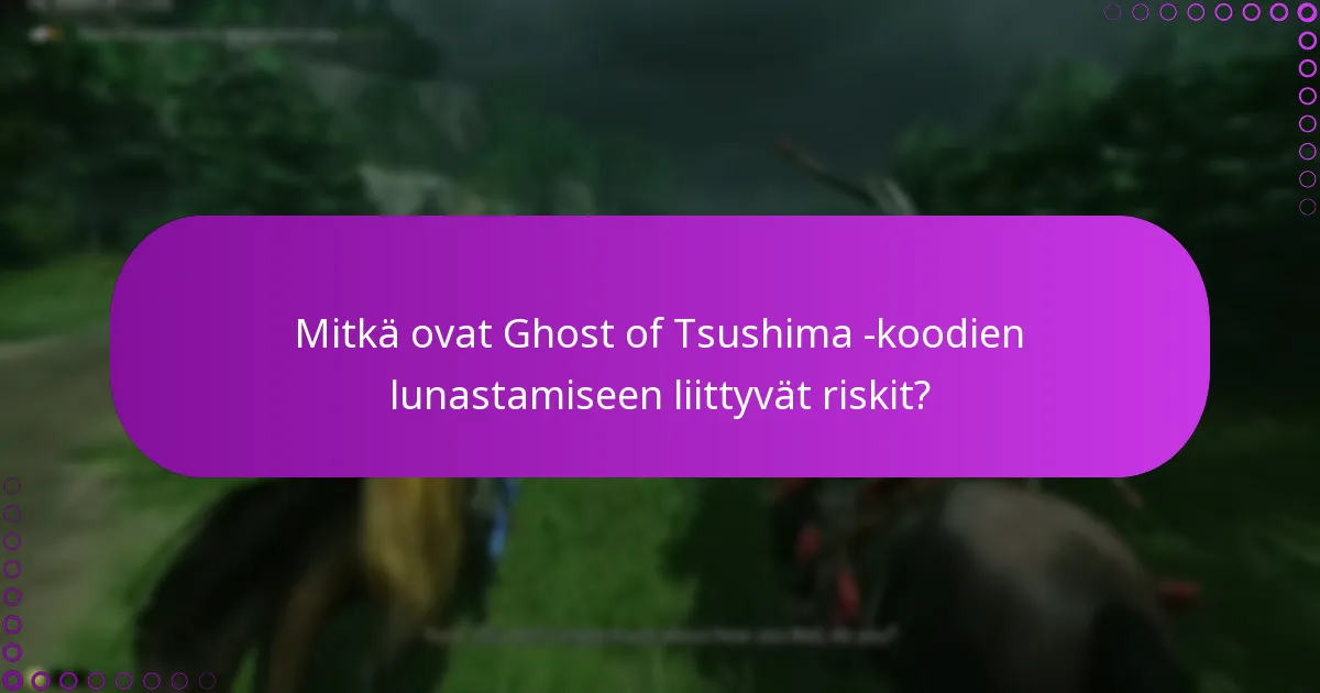 Mitkä ovat vaihtoehtoiset menetelmät Ghost of Tsushima -digitaalisten lisäosien saamiseksi?